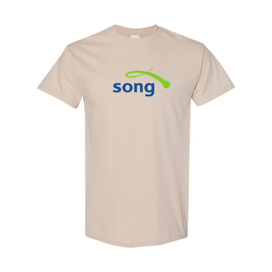 Men's Song Logo Cotton T-Shirt