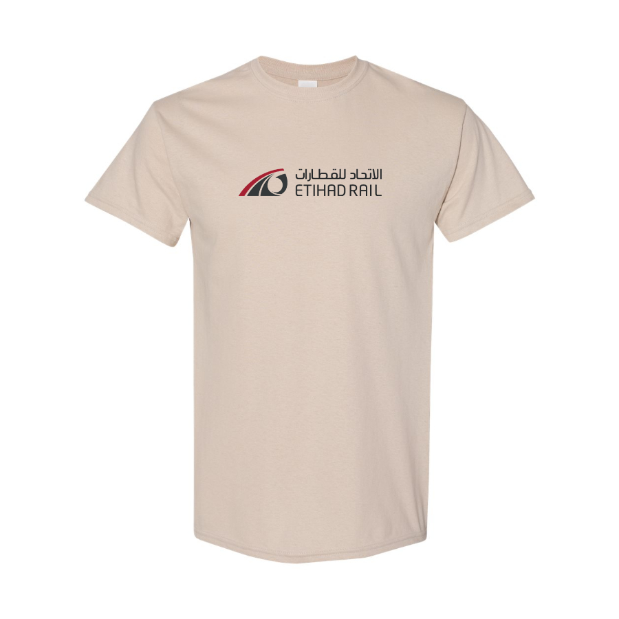 Men's Etihad Rail Logo Cotton T-Shirt