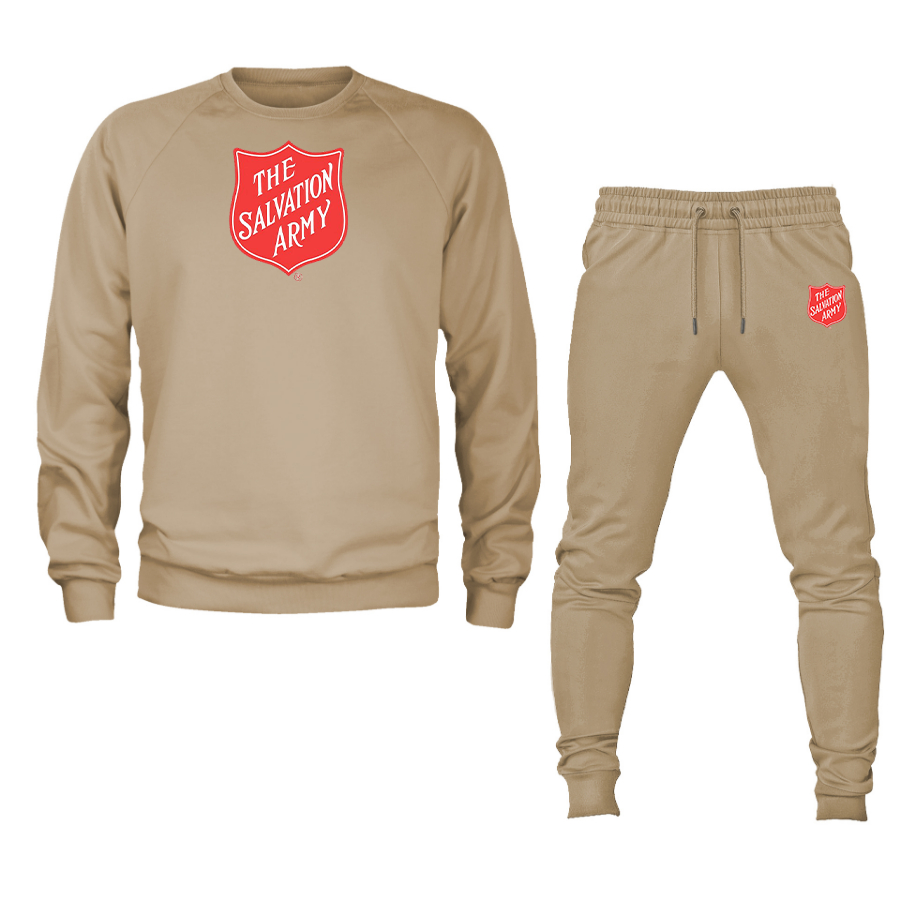 Men's The Salvation Army Crewneck Sweatshirt Joggers Suit