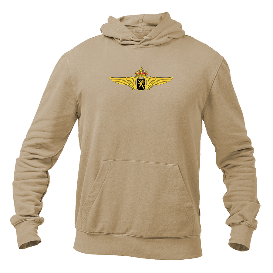 Men's Belgian Air Force Logo Pullover Hoodie