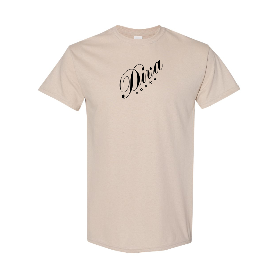 Men's Diva Logo Cotton T-Shirt