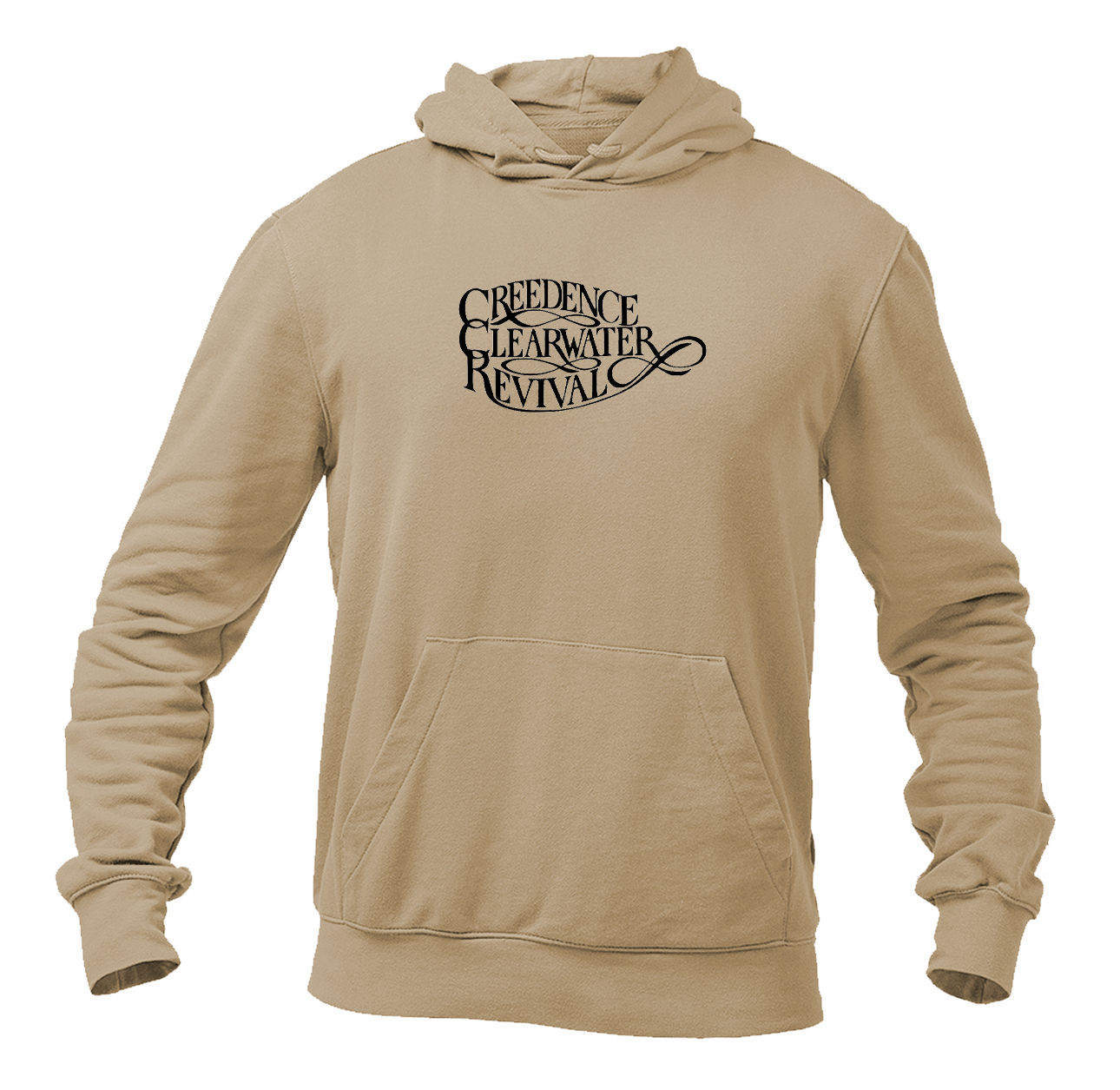 Men's Creedence Clearwater Revival Softstyle Midweight Hooded Sweatshirt