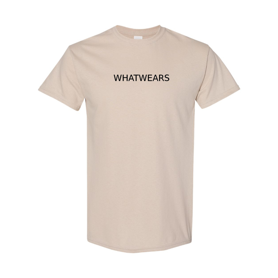 Men's WhatWears Logo Cotton T-Shirt