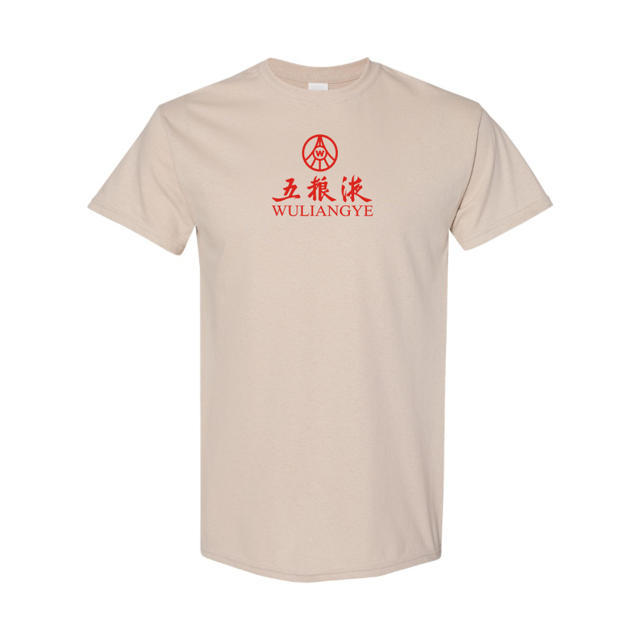 Men's Wuliangye Logo Cotton T-Shirt