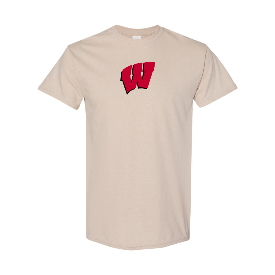 Men's Wisconsin Badgers Logo Cotton T-Shirt