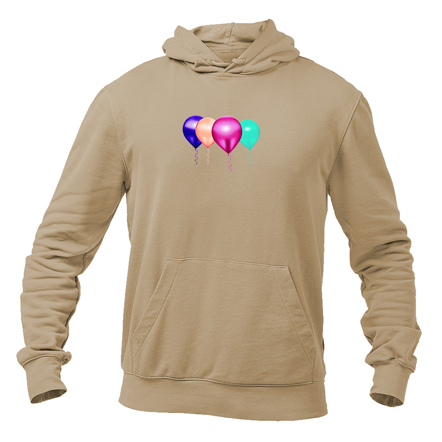 Men's Balloon-Emojis Logo Pullover Hoodie