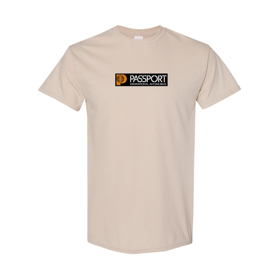 Men's Passport Logo Cotton T-Shirt
