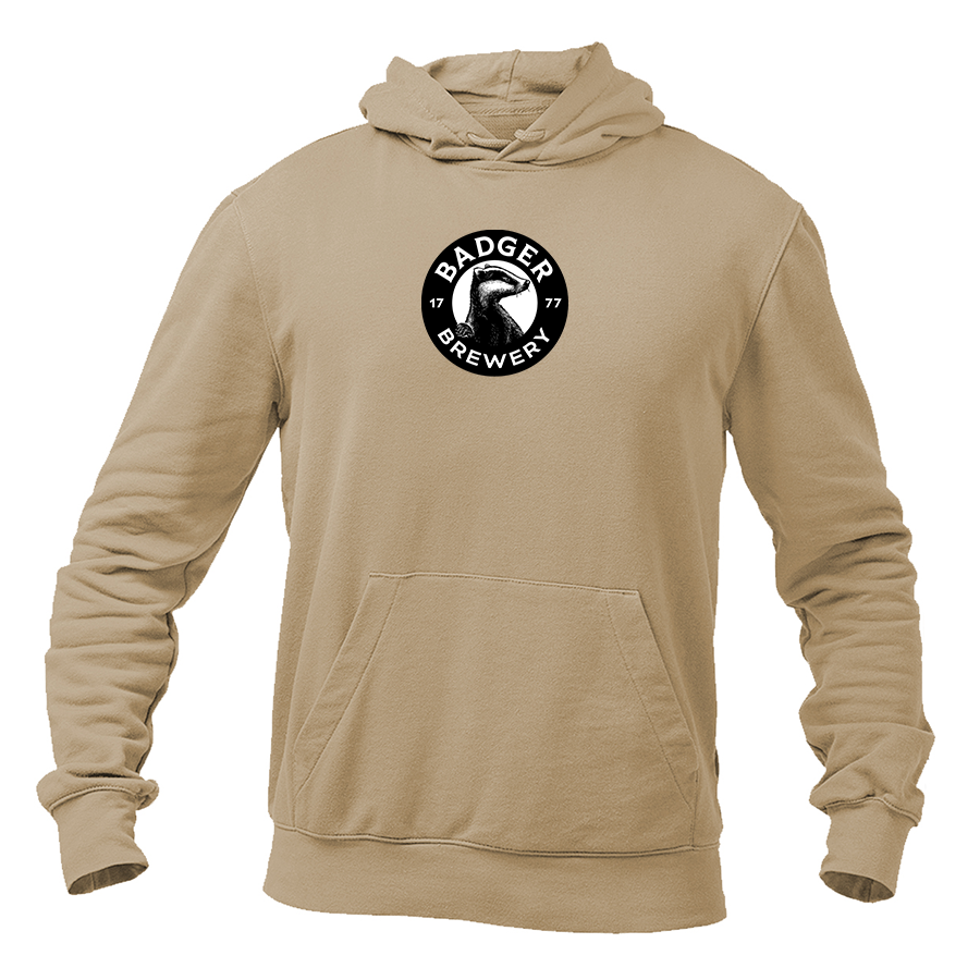 Men's Badger Brewery Logo Pullover Hoodie