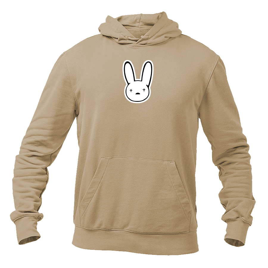 Men's Bad Bunny Logo Pullover Hoodie