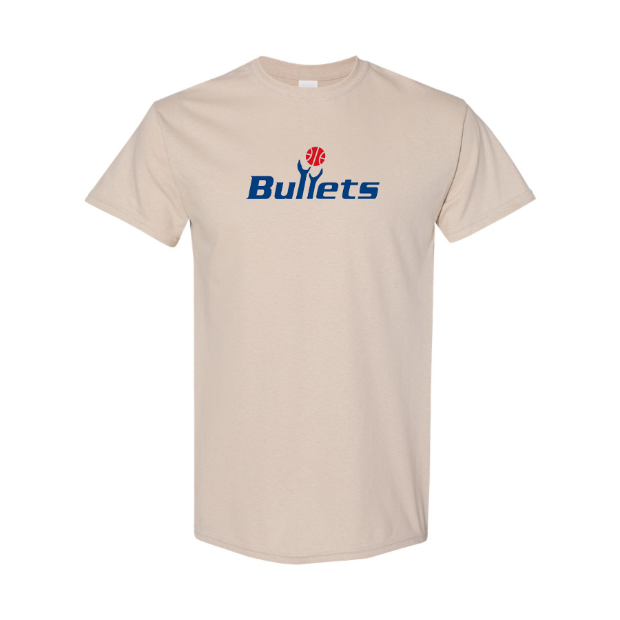 Men's Baltimore Bullets Logo Cotton T-Shirt