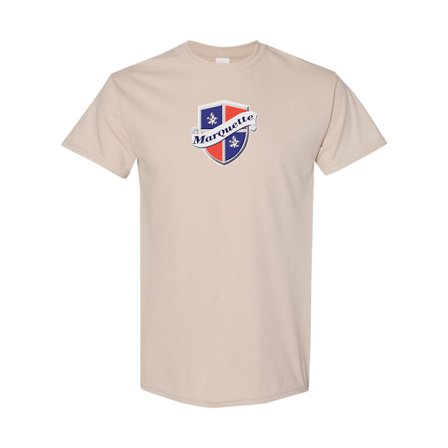Men's Marquette Logo Cotton T-Shirt