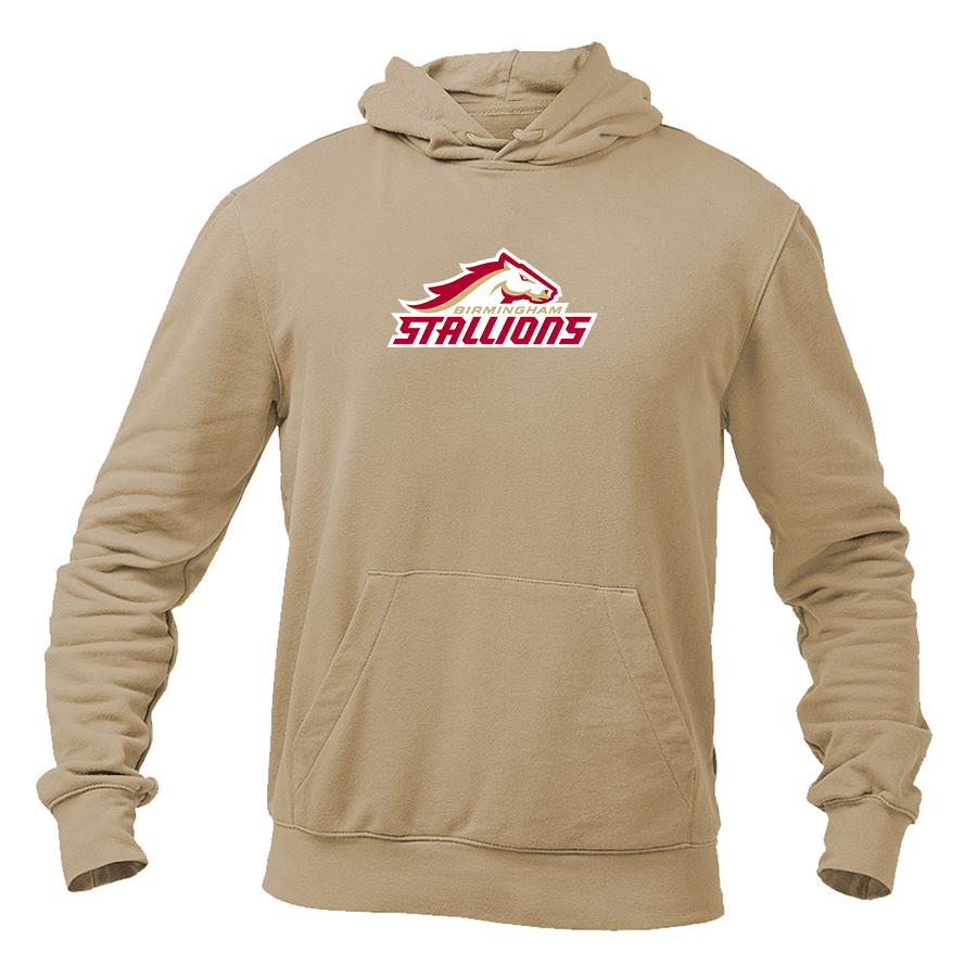 Men's Birmingham Stallions Logo Pullover Hoodie