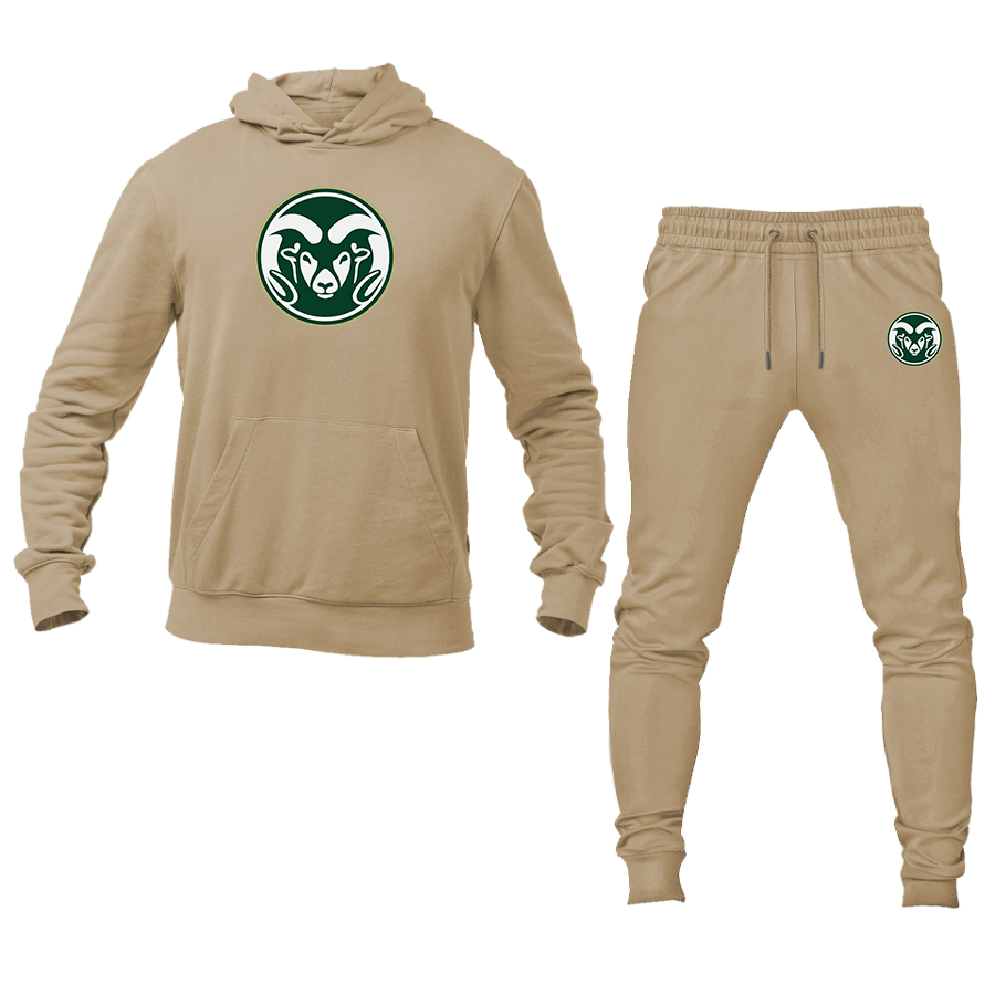 Men's Colorado State Rams Hoodie Joggers Set