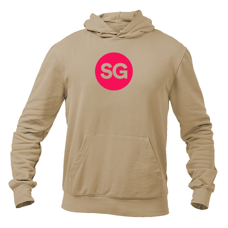 Men's Sofiagray Logo Pullover Hoodie