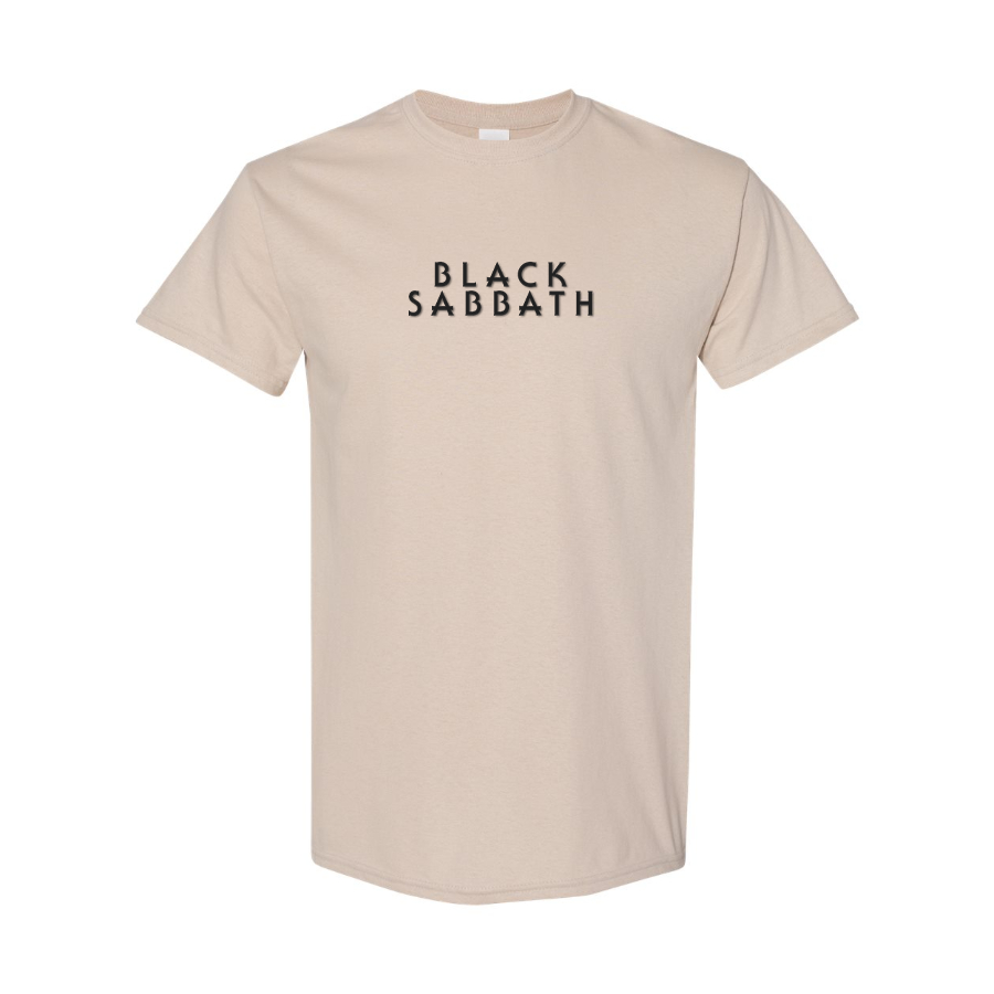 Men's Black Sabbath Logo Cotton T-Shirt