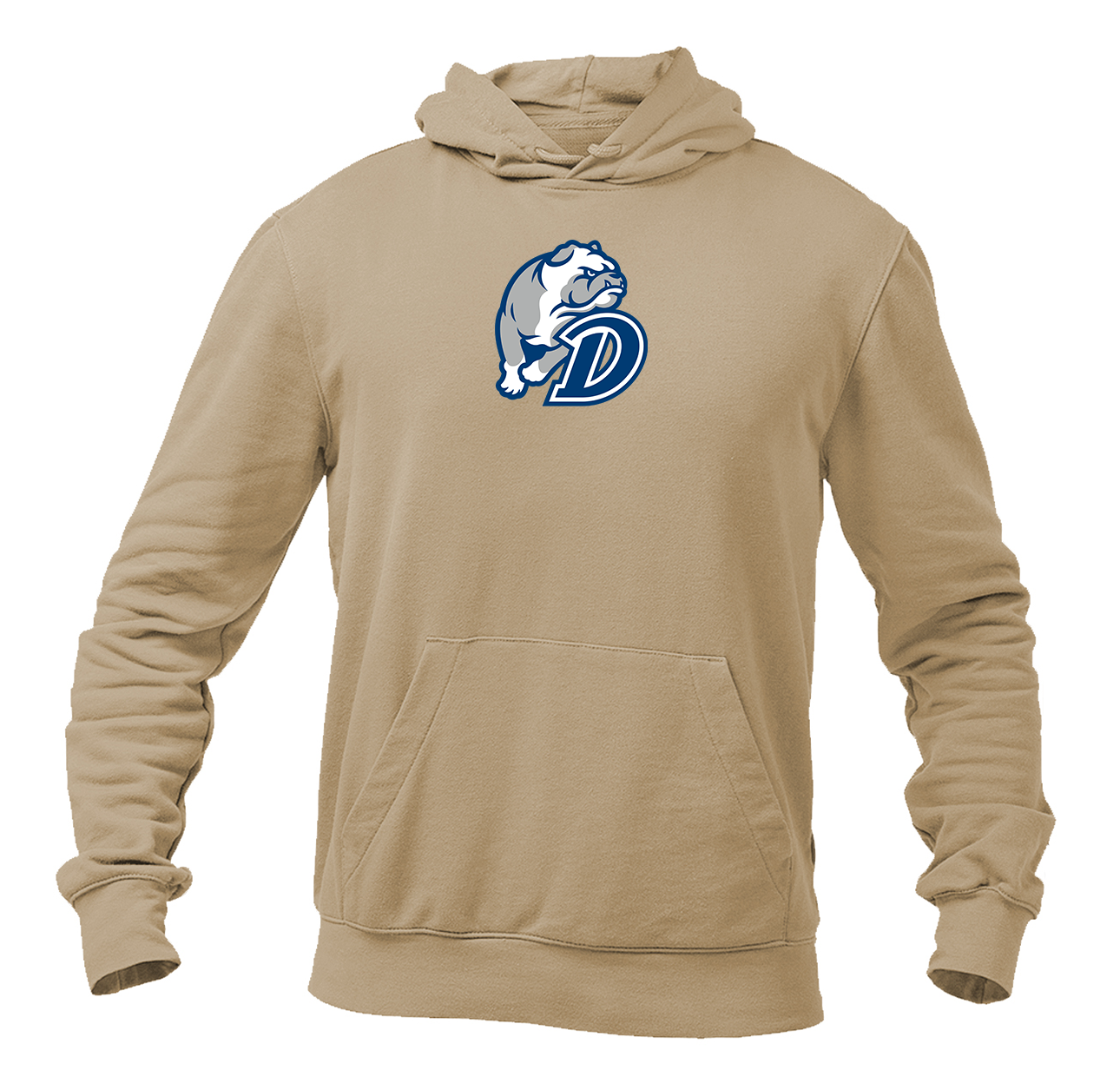 Men's Drake Bulldogs Heavy Blend Hooded Sweatshirt
