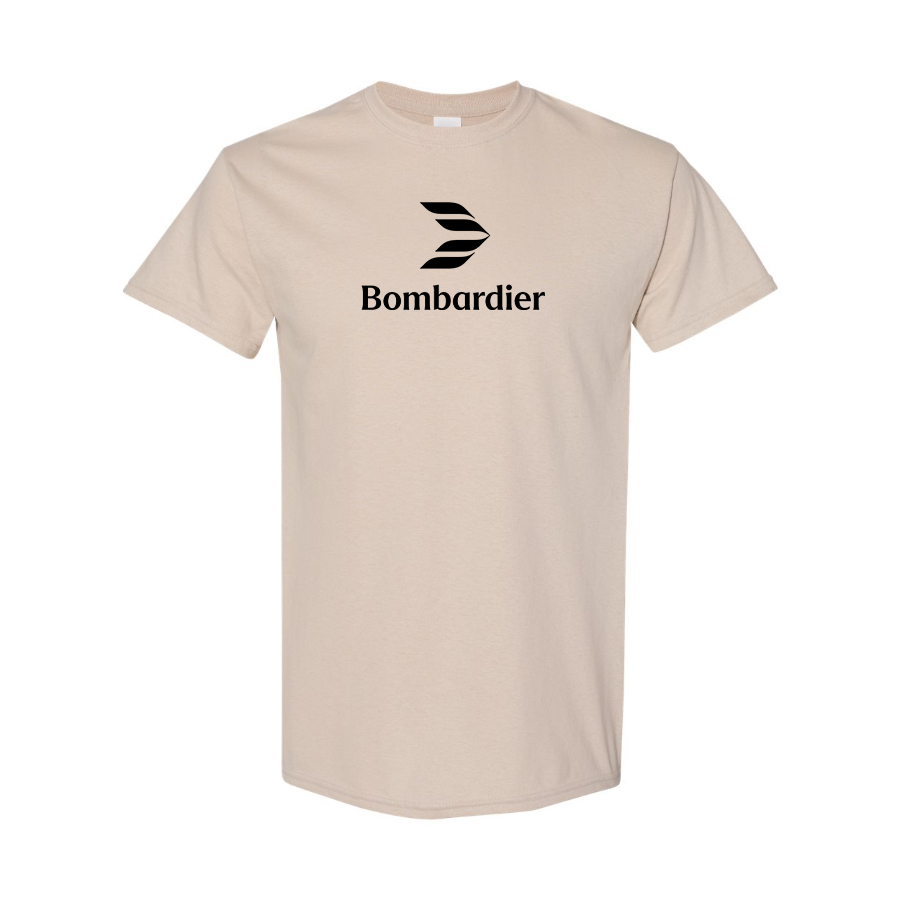 Men's Bombardier Logo Cotton T-Shirt