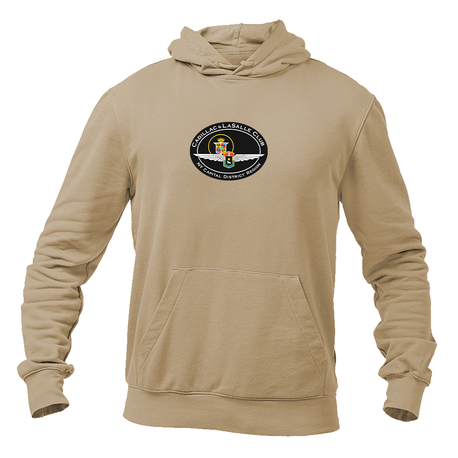 Men's Cadillac and Lasalle Club Logo Pullover Hoodie