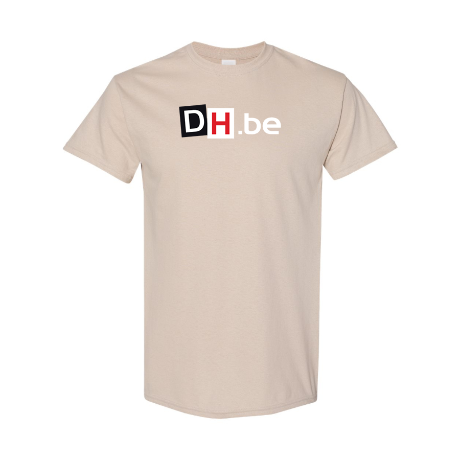 Men's DH Derniere Heure Logo Cotton T-Shirt