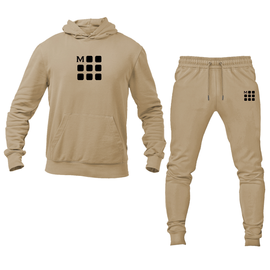 Men's Moleskine Icon Logo Hoodie Joggers Set