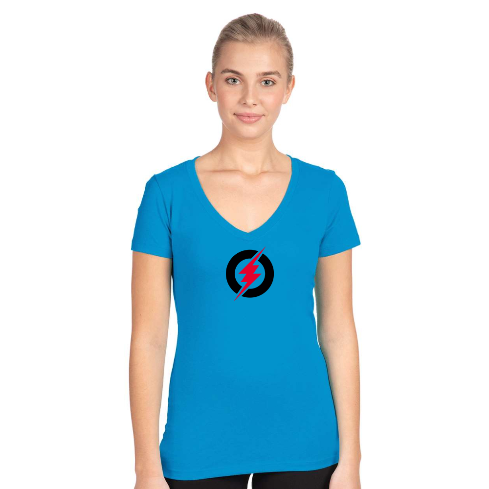 Women's Rayovac Lightning Next Level V-Neck T-Shirt