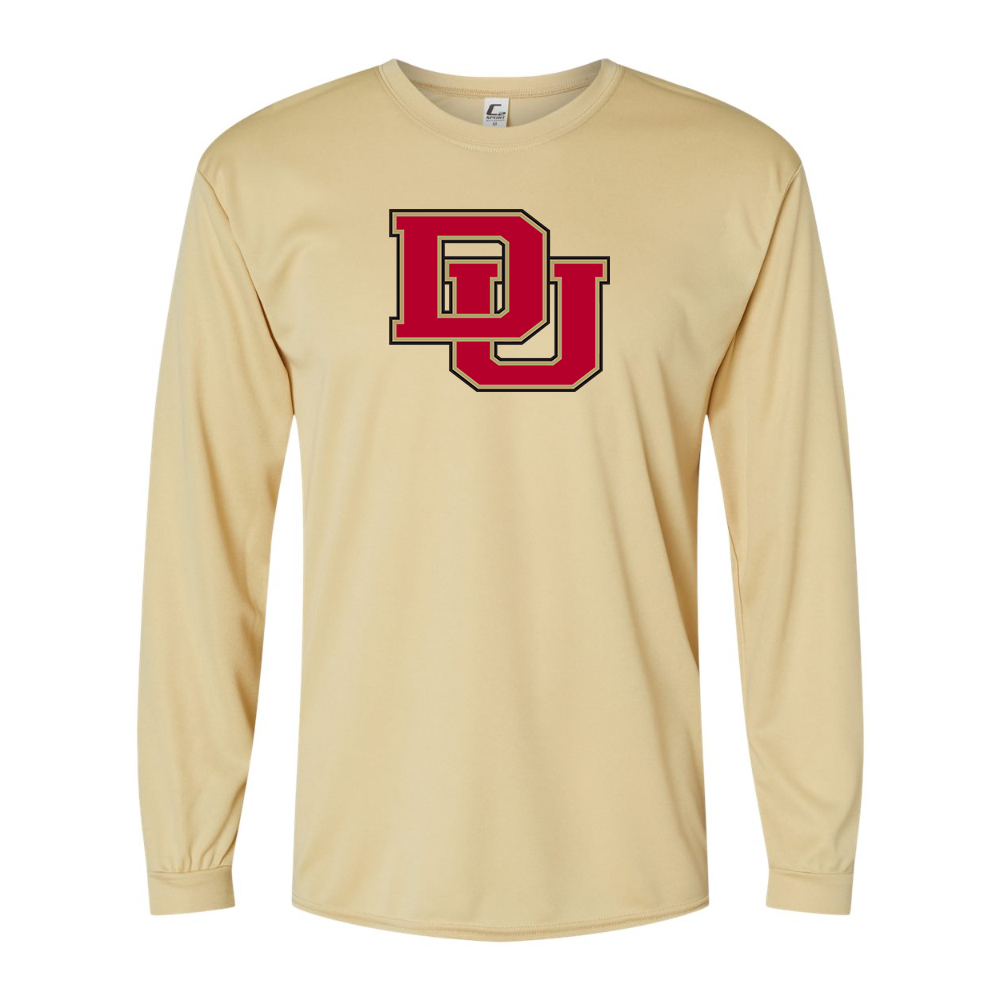 Men's Denver Pioneers Performance Long Sleeve T-Shirt