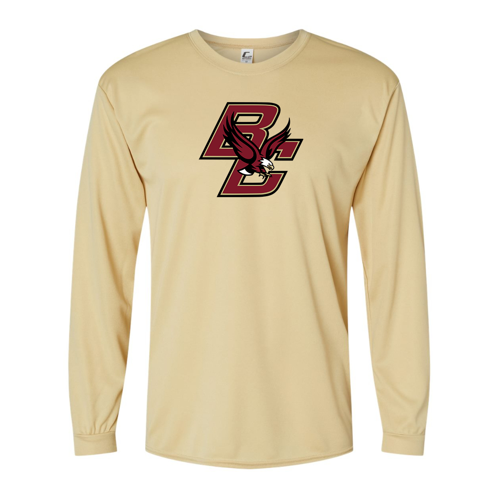 Men's Boston College Eagles Performance Long Sleeve T-Shirt