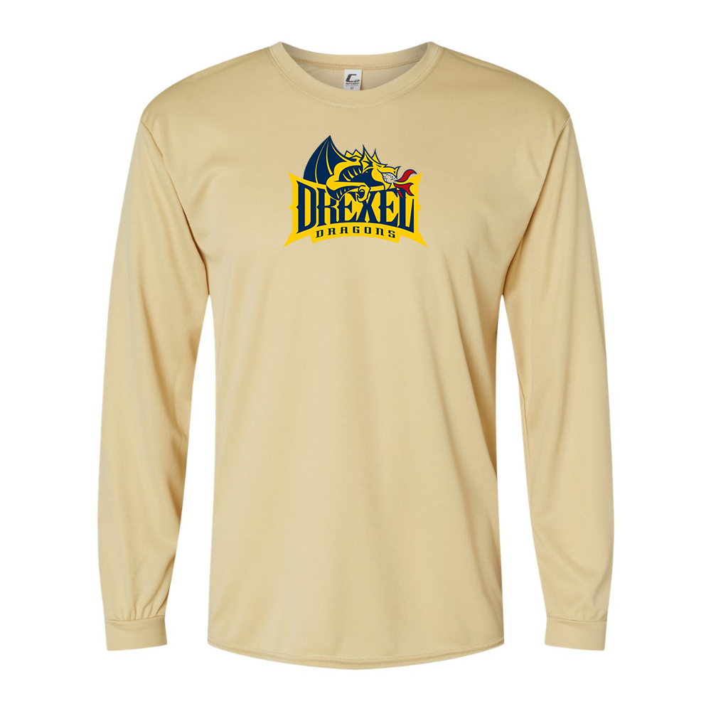 Men's Drexel Dragons Performance Long Sleeve T-Shirt
