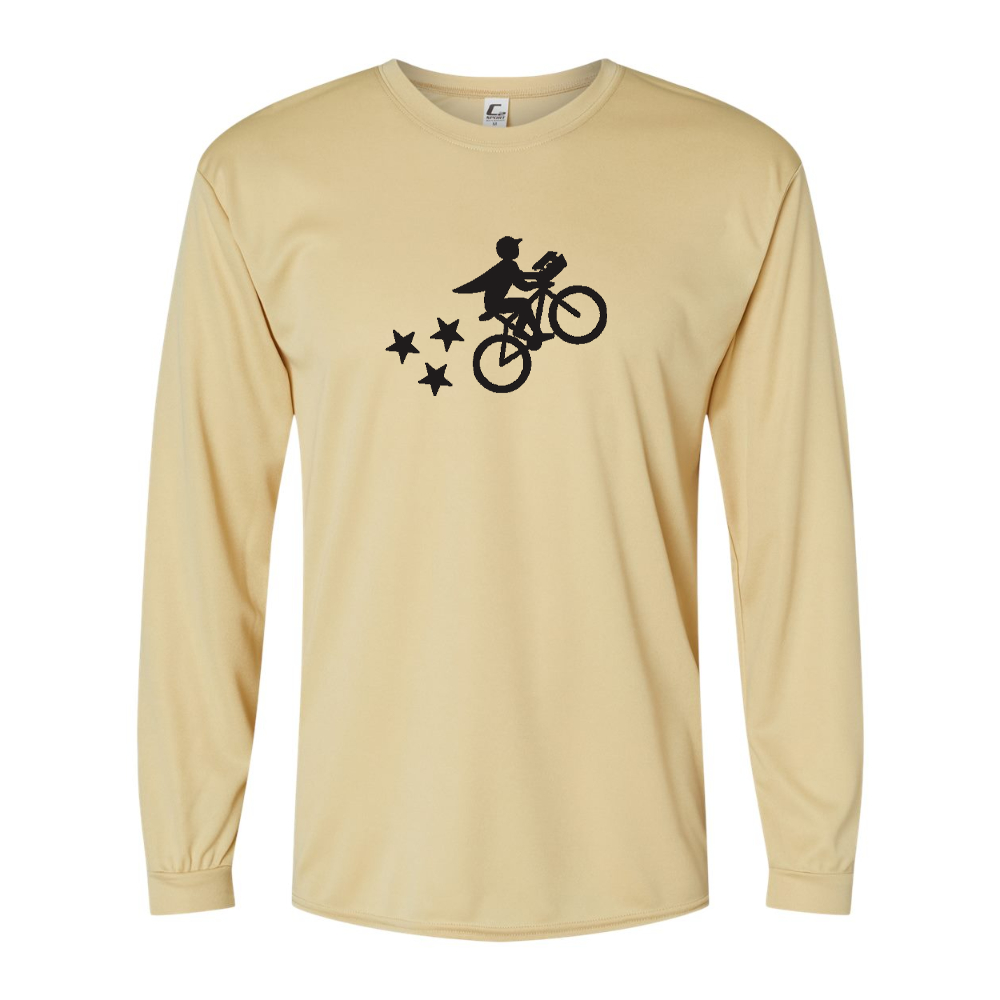 Men's Postmates Bike Performance Long Sleeve T-Shirt