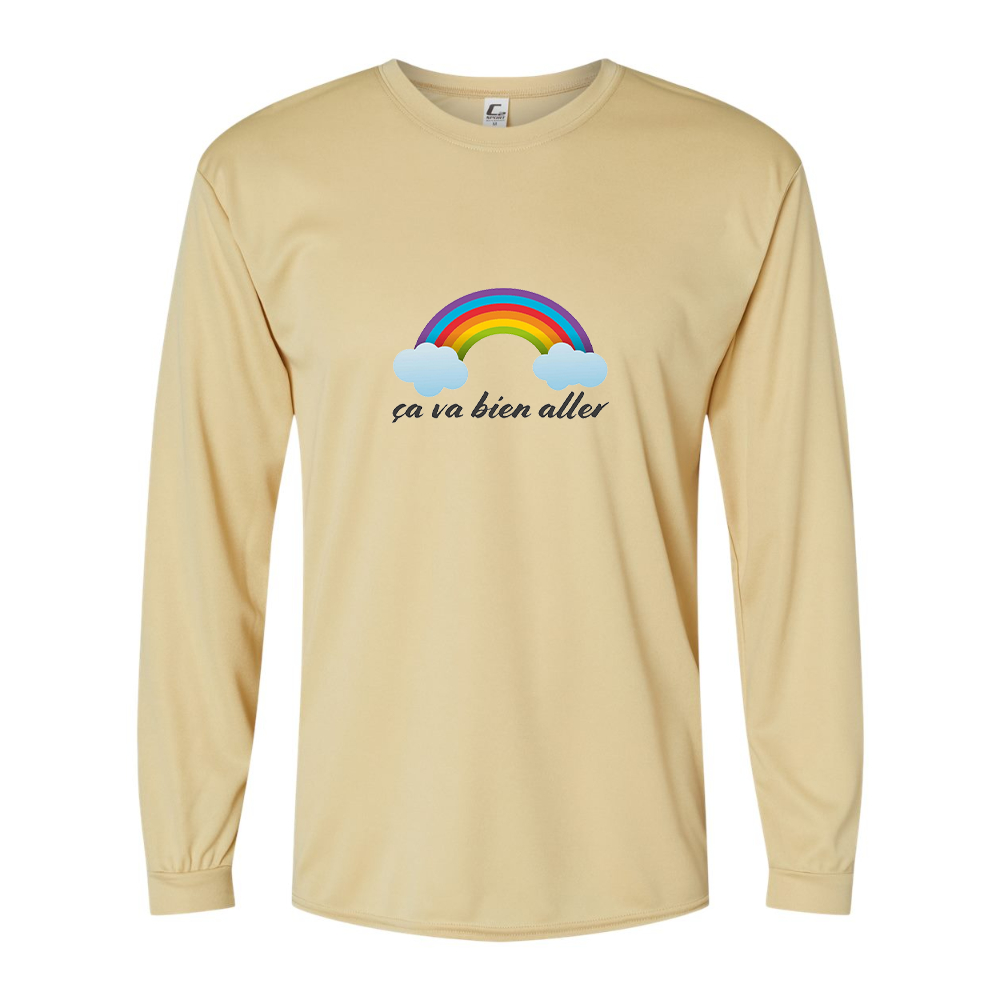 Men's Ça va bien aller Performance Long Sleeve T-Shirt