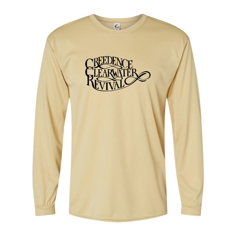 Men's Creedence Clearwater Revival Performance Long Sleeve T-Shirt