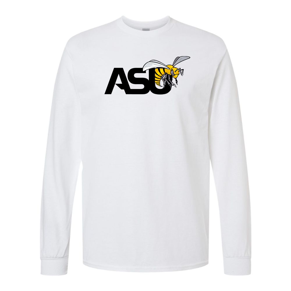 Men's Alabama State Hornets Gildan Heavy Cotton Long Sleeve T-Shirt