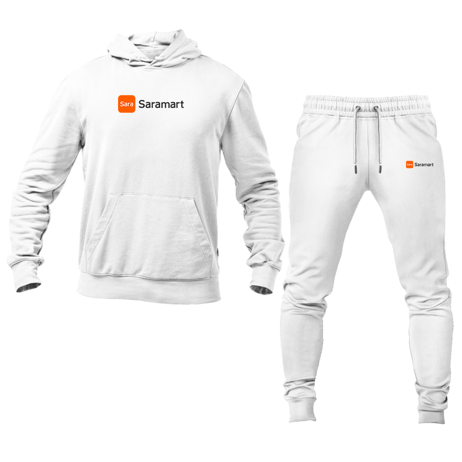 Men's Saramart Logo Hoodie Joggers Set