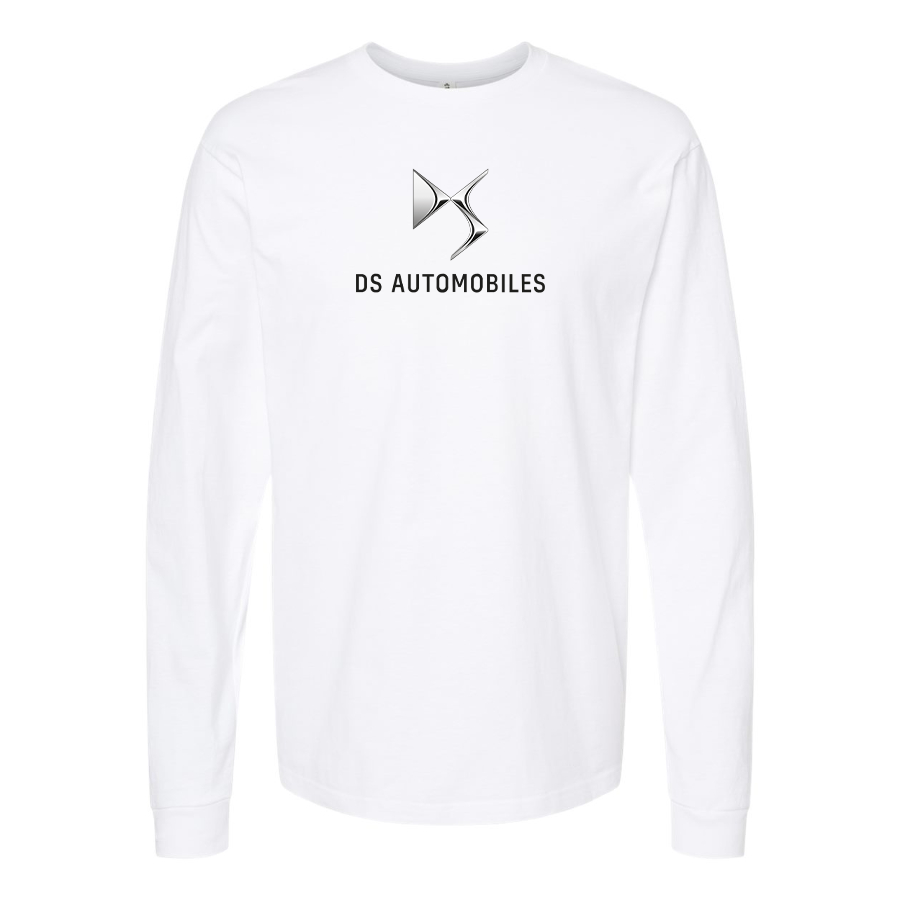 Men's DS Logo Cotton Long Sleeve T-Shirt