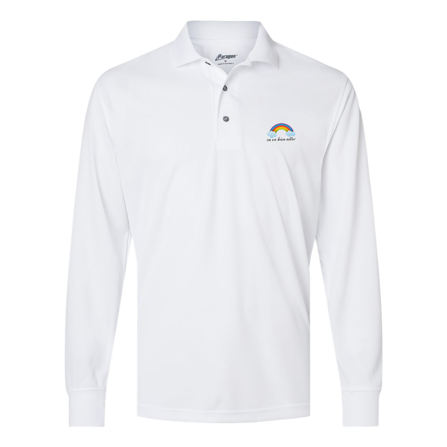 Men's Ça va bien aller Paragon Prescott Long Sleeve Polo