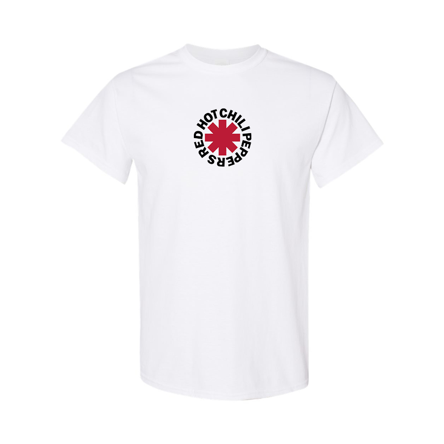 Men's Red Hot Chili Peppers Logo Cotton T-Shirt