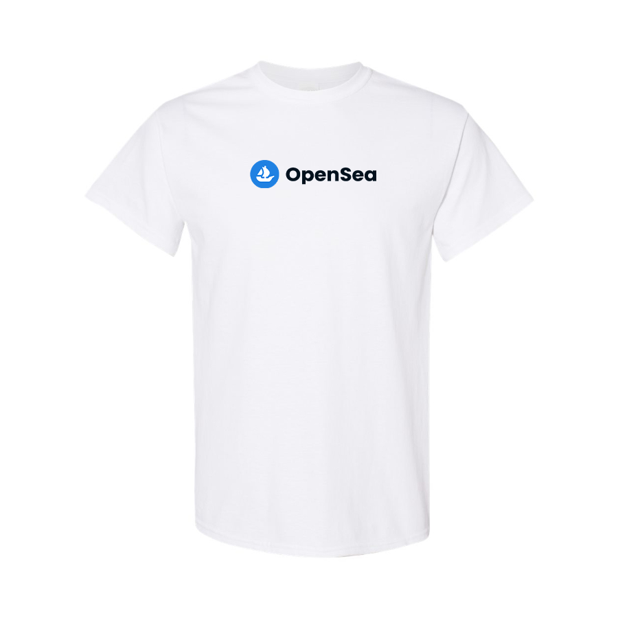 Men's OpenSea Logo Cotton T-Shirt