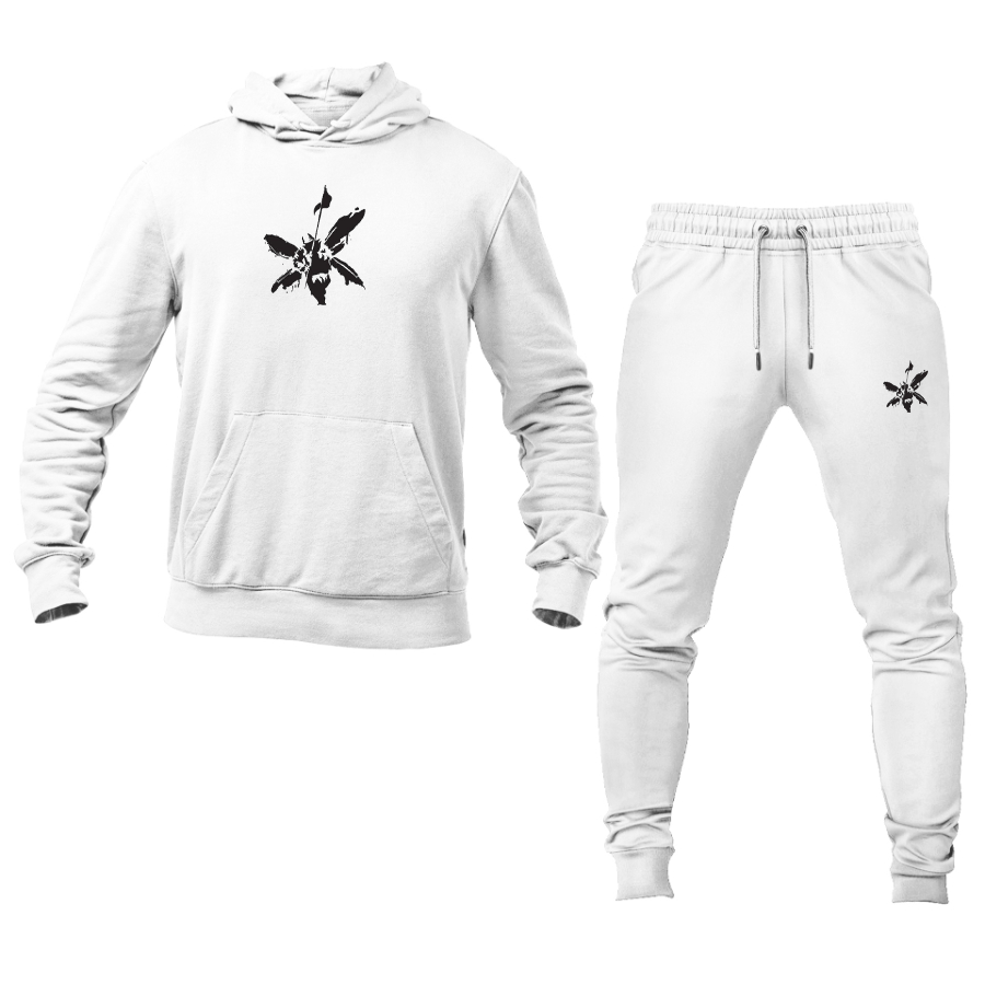 Men's Linkin Park Street Soldier Logo Hoodie Joggers Set