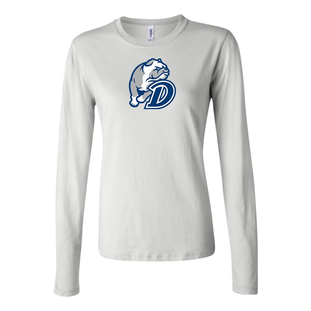 BELLA CANVAS Drake Bulldogs Jersey Long Sleeve Tee