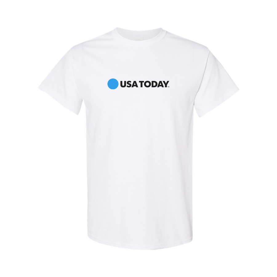 Men's USA Today Logo Cotton T-Shirt