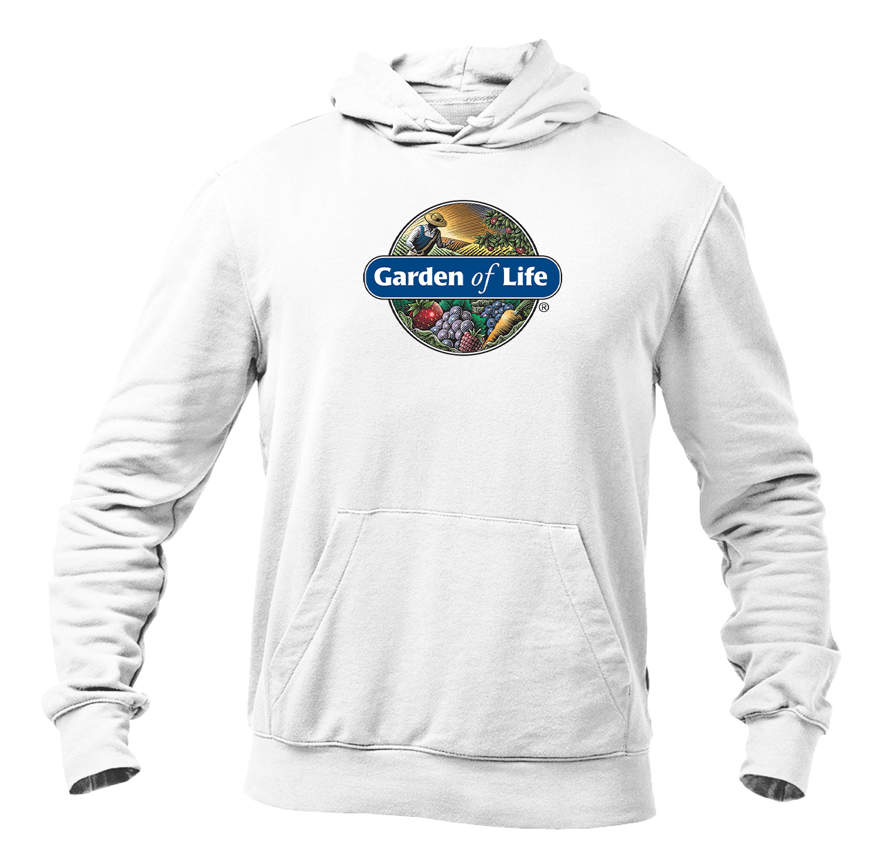 Men's Garden of Life Logo Pullover Hoodie