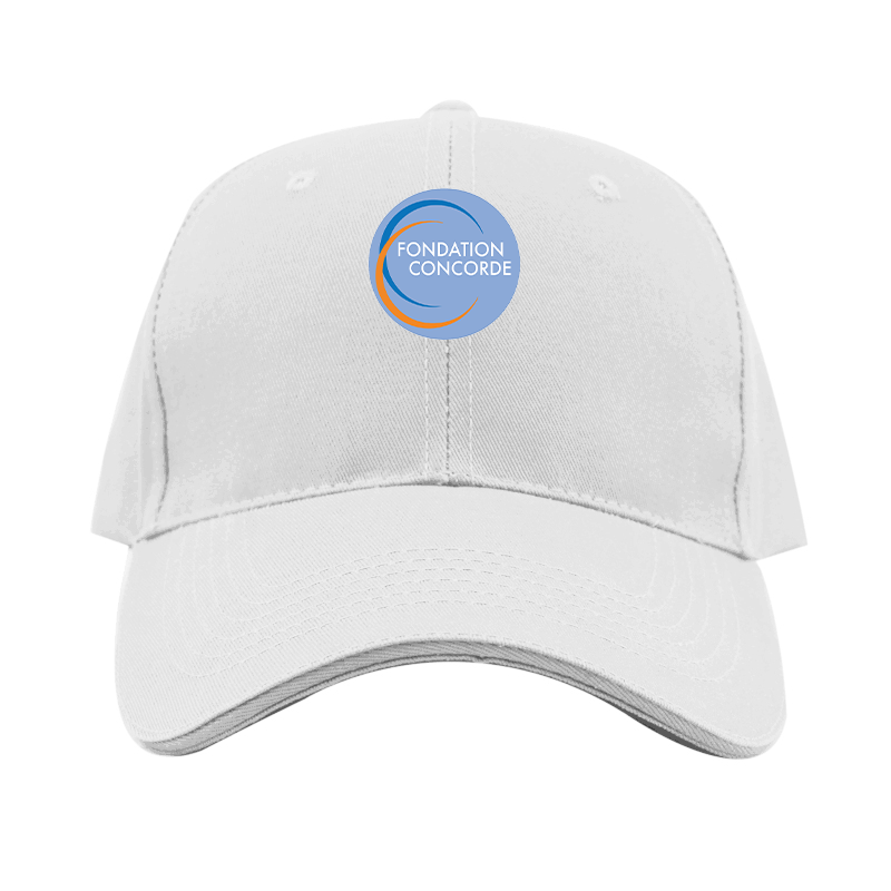 Fondation Concorde Logo Dad Baseball Cap Hat