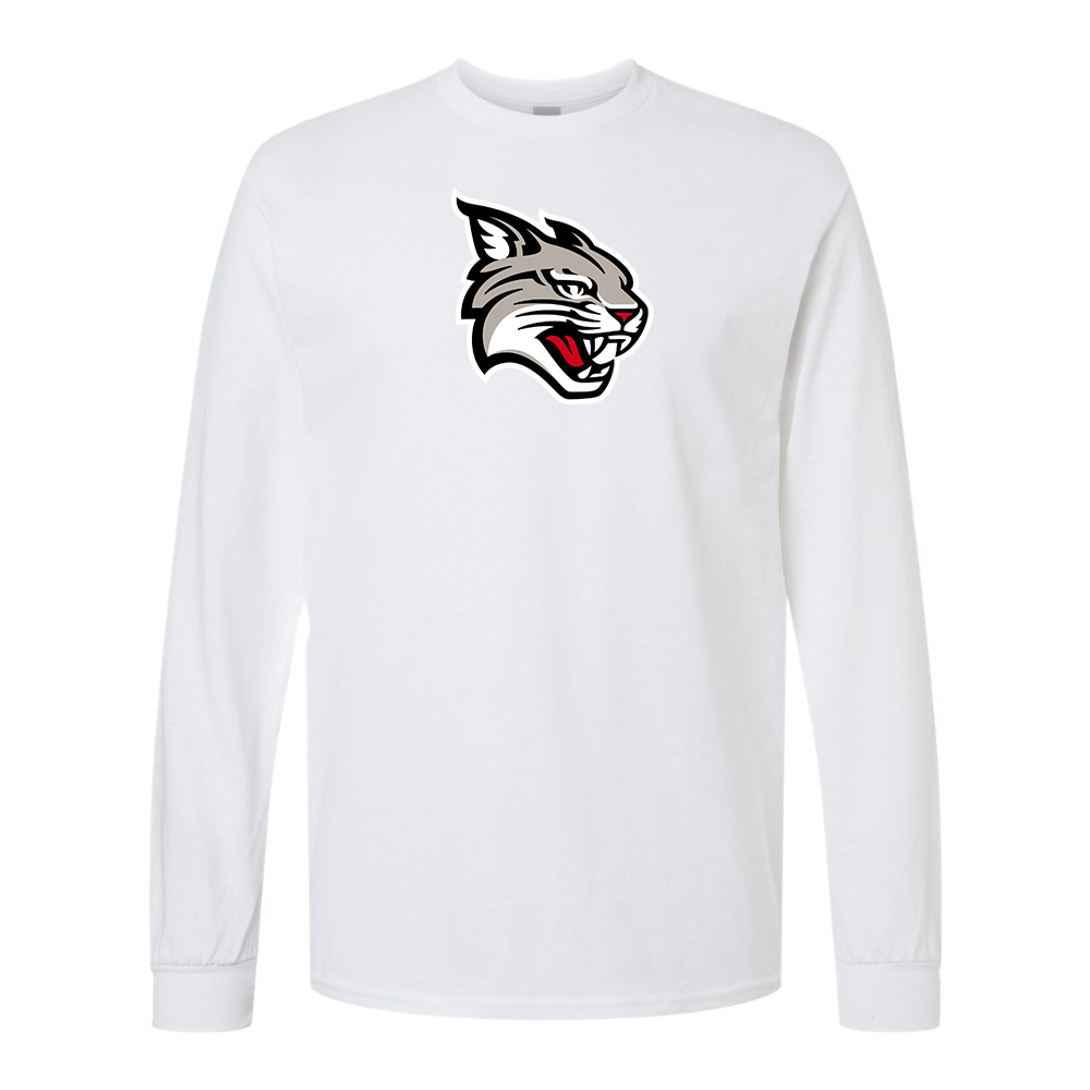 Men's Davidson Wildcats Gildan Heavy Cotton Long Sleeve T-Shirt