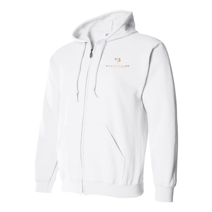Men's Spyros Panopoulos Logo Zipper Hoodie