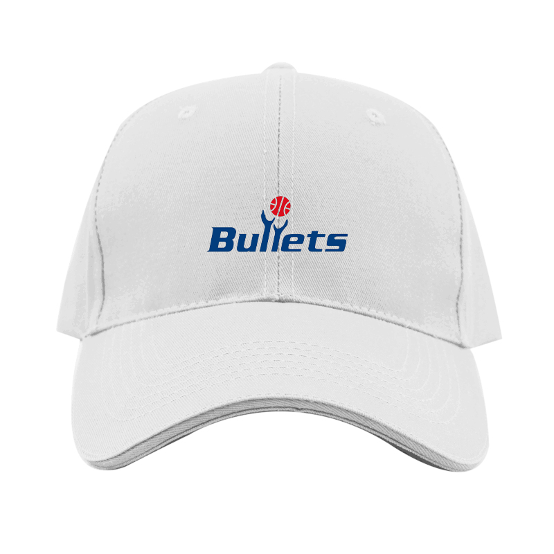 Baltimore Bullets Logo Dad Baseball Cap Hat