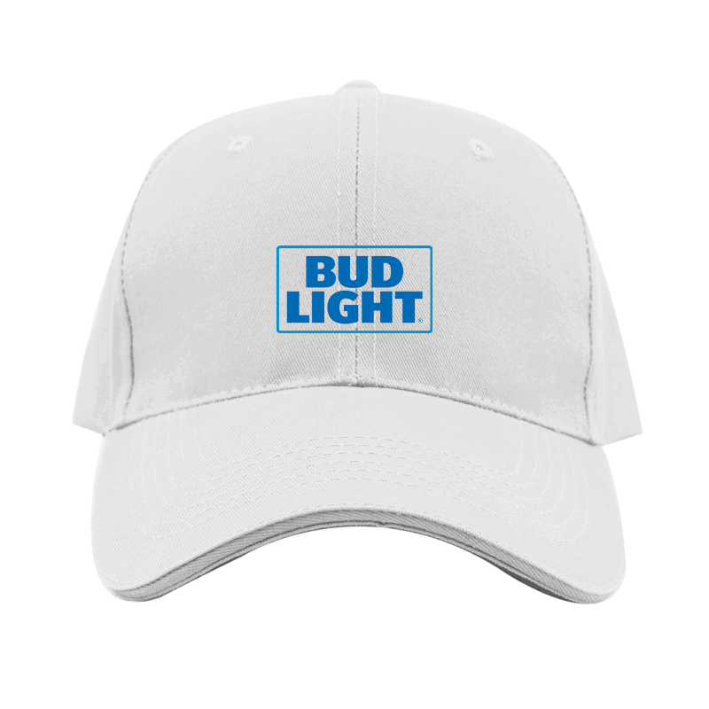 Bud Light Logo Dad Baseball Cap Hat