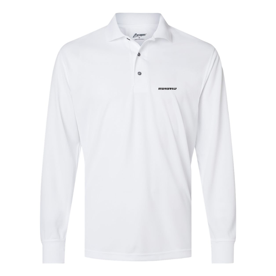 Men's Steppen wolf Paragon Prescott Long Sleeve Polo
