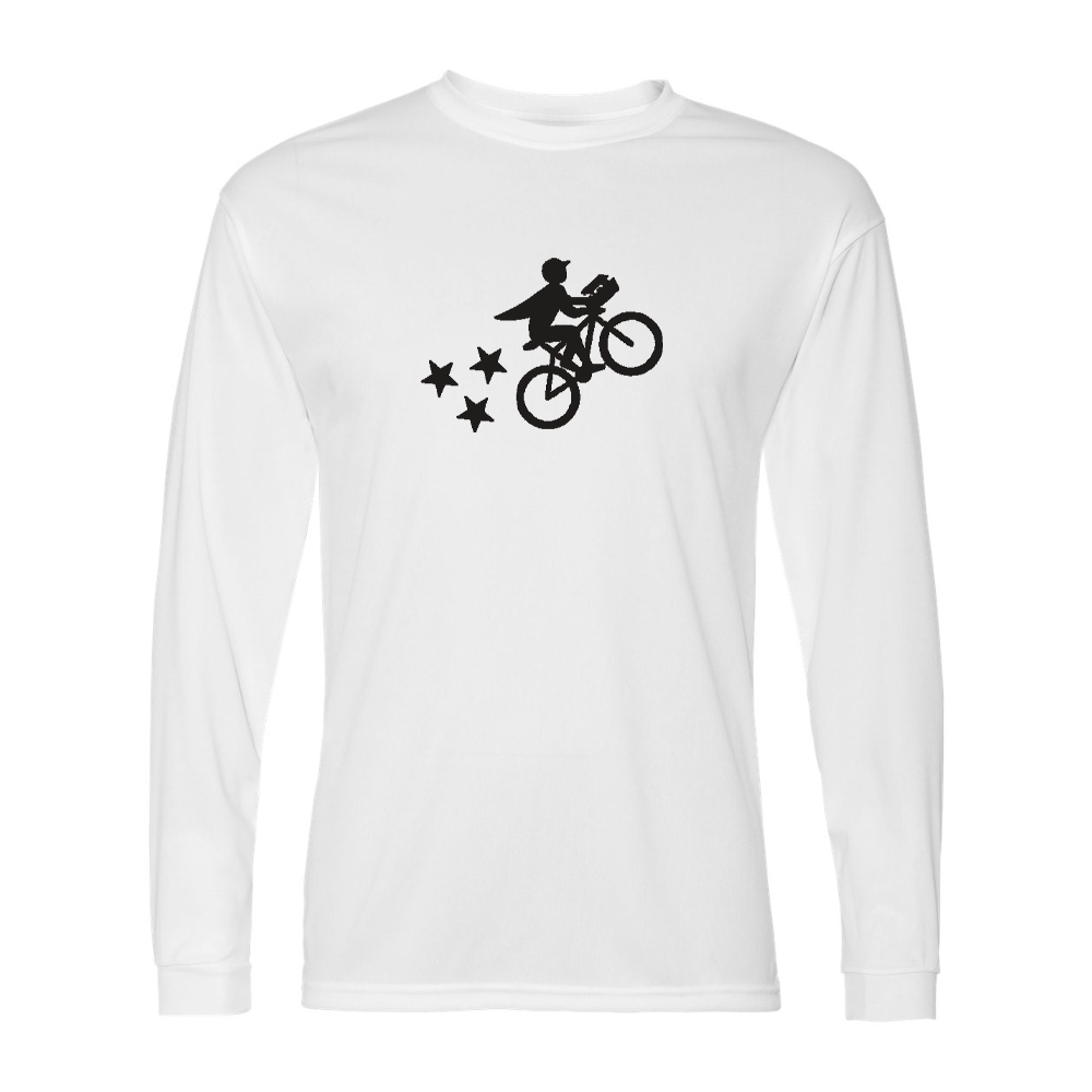 Men's Postmates Bike Performance Long Sleeve T-Shirt