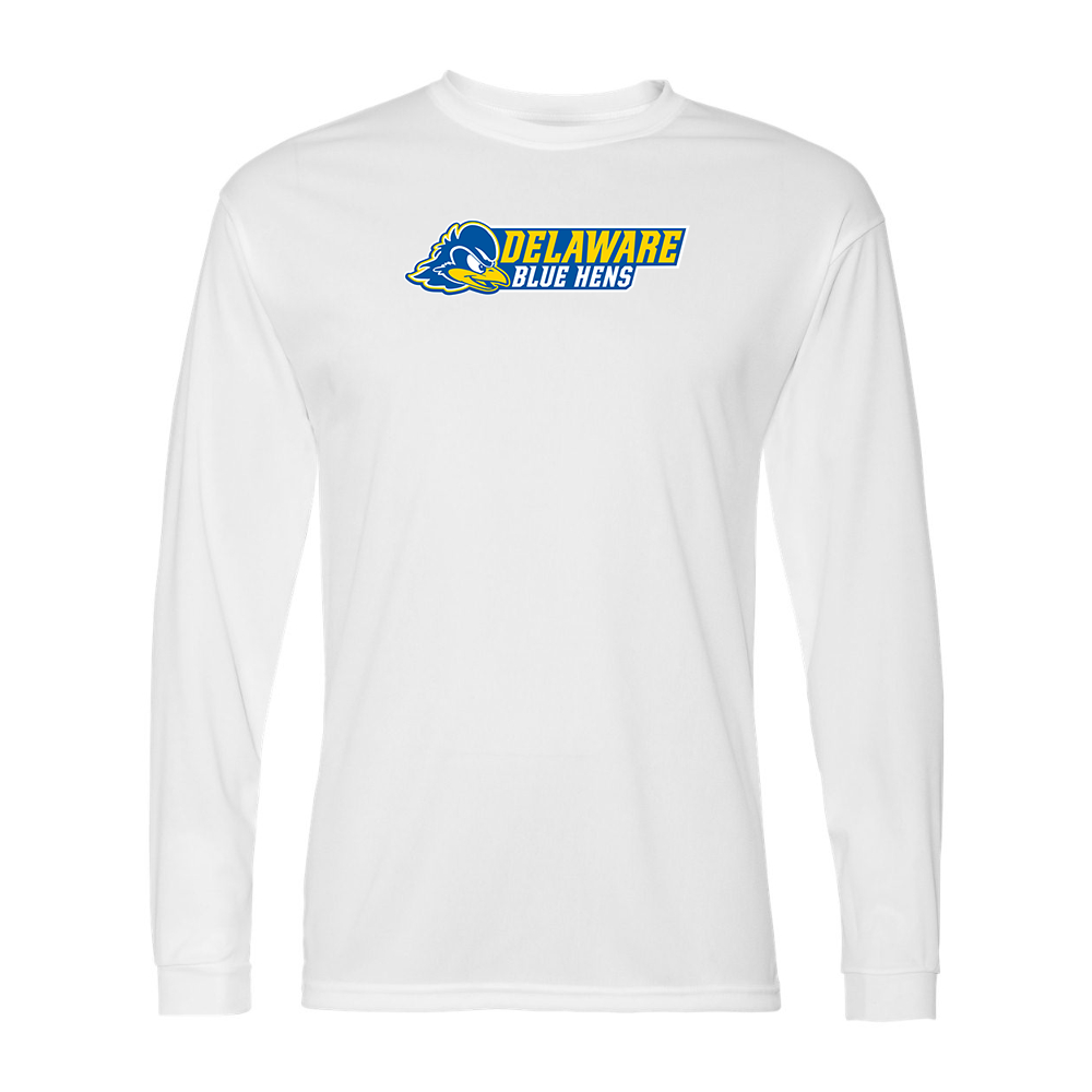 Men's Delaware Blue Hens Performance Long Sleeve T-Shirt
