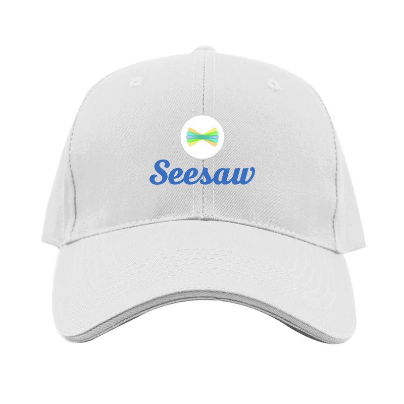Seesaw Logo Dad Baseball Cap Hat